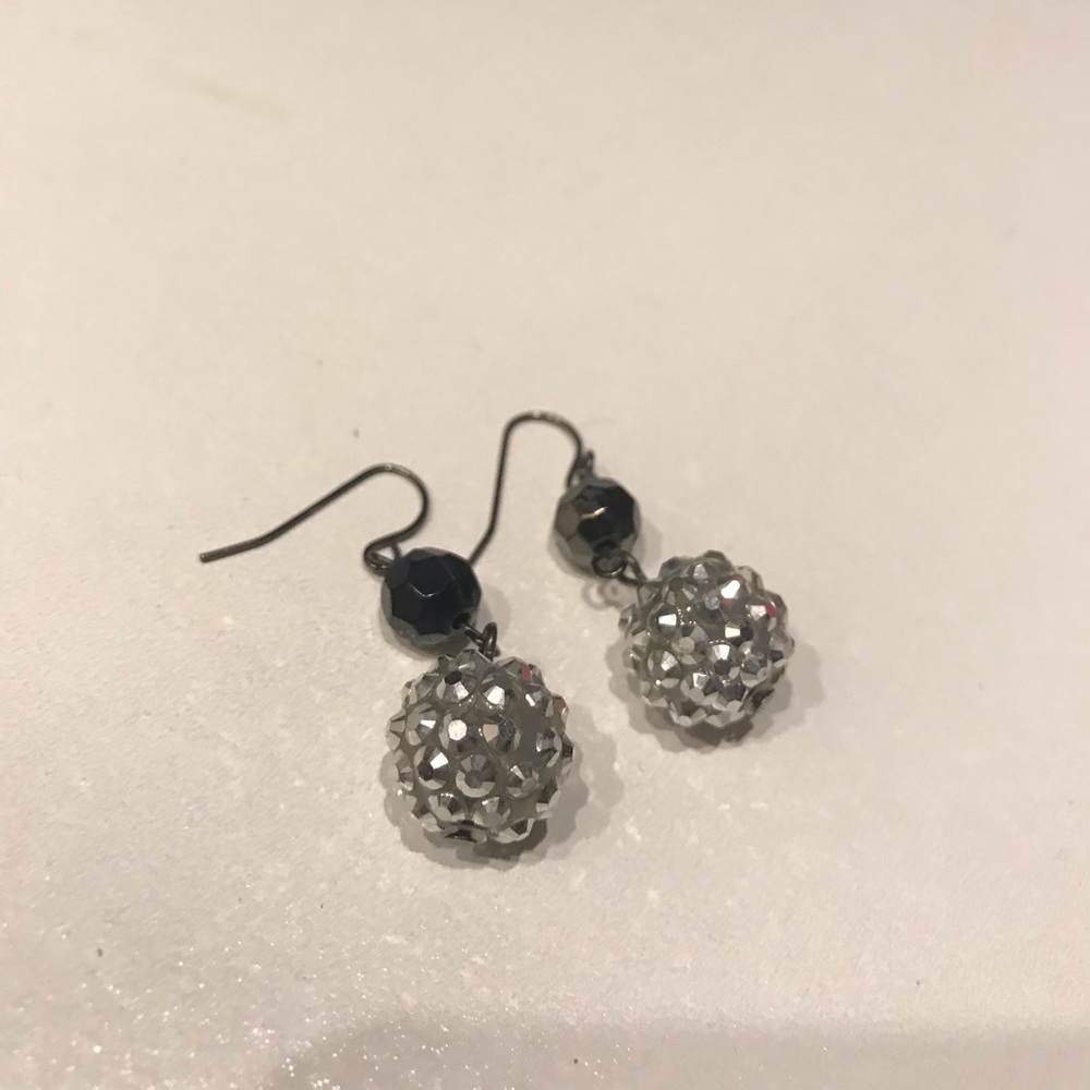 Sparkly dangle earrings